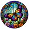 Butterfly Stamped Cross Stitch Kits - Counted Cross Stitch Kits for Beginners Adults,11 CT Patterns Dimensions Embroidery Kits Arts Craft Kits,for Gift and Home Decor 13.8 x 13.8inch